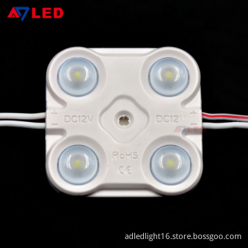 Adled top quality 2w 4lens ip67 12v led module for illuminated signage